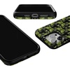 image:imageCasely iPhone 14 Pro Max Case  Mystic Moths  Green Twilight  Bold Protective Design  MagSafe Compatible Design
