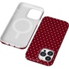 image:imageCasely iPhone 14 Pro Max Case  On the Dot  Maroon Polka Dot  Compatible with MagSafe  Classic Ultra Thin Design
