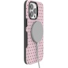 image:imageCasely iPhone 14 Pro Max Case  On the Dot  Pink amp Brown Polka Dot  Bold Protective Design  Compatible with MagSafe