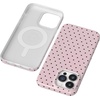 image:imageCasely iPhone 14 Pro Max Case  On the Dot  Pink amp Brown Polka Dot  Compatible with MagSafe  Classic Ultra Slim Design