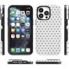 image:imageCasely iPhone 14 Pro Max Case  On the Dot  White Polka Dot  Bold Protective Design  Compatible with MagSafe