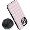 image:imageCasely iPhone 14 Pro Max Case  Pink Plaid  Sunday Best  Bold Protective Design  Compatible with MagSafe
