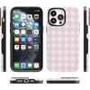 image:imageCasely iPhone 14 Pro Max Case  Pink Plaid  Sunday Best  Bold Protective Design  Compatible with MagSafe