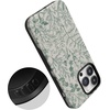 image:imageCasely iPhone 14 Pro Max Case  Sage Garden  Green Floral  Bold Protective Design  Compatible with MagSafe