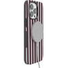 image:imageCasely iPhone 14 Pro Max Case  Sunday in Brooklyn  Chocolate Blue Stripes  Bold Protective Design  Compatible with MagSafe