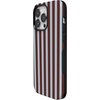 image:imageCasely iPhone 14 Pro Max Case  Sunday in Brooklyn  Chocolate Blue Stripes  Bold Protective Design  Compatible with MagSafe