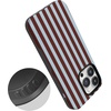 image:imageCasely iPhone 14 Pro Max Case  Sunday in Brooklyn  Chocolate Blue Stripes  Bold Protective Design  Compatible with MagSafe
