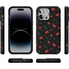 image:imageCasely iPhone 14 Pro Max Case  Sweet Revenge  Cherry Skulls  Bold Protective Design  Compatible with MagSafe
