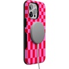 image:imageCasely iPhone 14 Pro Max Case  Vibe Check  Pink Checkerboard  Bold Protective Design  Compatible with MagSafe
