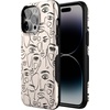 image:imageCasely iPhone 14 Pro Max Case  Were All Human  Minimal Face Art  Bold Protective Design  Compatible with MagSafe