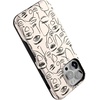 image:imageCasely iPhone 14 Pro Max Case  Were All Human  Minimal Face Art  Bold Protective Design  Compatible with MagSafe