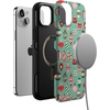 image:imageCasely iPhone 15 Case  All Decked Out  Festive Ornaments  Bold Protective Design  MagSafe Compatible Design