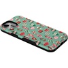image:imageCasely iPhone 15 Case  All Decked Out  Festive Ornaments  Bold Protective Design  MagSafe Compatible Design