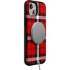 image:imageCasely iPhone 15 Case  As if  Red Plaid  Bold Protective Design  MagSafe Compatible Design