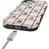 image:imageCasely iPhone 15 Case  Bear Hugs  Teddy Squares  Bold Protective Design  MagSafe Compatible Design