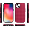image:imageCasely iPhone 15 Case  Best Dressed  Red Houndstooth  Bold Protective Design  MagSafe Compatible Design