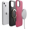 image:imageCasely iPhone 15 Case  Best Dressed  Red Houndstooth  Bold Protective Design  MagSafe Compatible Design