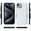 image:imageCasely iPhone 15 Case  Blue Stripes  Sunday Best  Bold Protective Design  Compatible with MagSafe