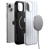 image:imageCasely iPhone 15 Case  Blue Stripes  Sunday Best  Bold Protective Design  Compatible with MagSafe