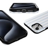 image:imageCasely iPhone 15 Case  Blue Stripes  Sunday Best  Bold Protective Design  Compatible with MagSafe
