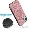 image:imageCasely iPhone 15 Case  Blush Garden  Floral Doodle  Bold Protective Design  Compatible with MagSafe