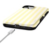 image:imageCasely iPhone 15 Case  Butter Yellow Stripes  Sunday Best  Bold Protective Design  Compatible with MagSafe