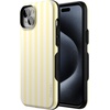 image:imageCasely iPhone 15 Case  Butter Yellow Stripes  Sunday Best  Bold Protective Design  Compatible with MagSafe
