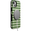 image:imageCasely iPhone 15 Case  Checked Twice  Green Plaid  Bold Protective Design  MagSafe Compatible Design