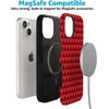 image:imageCasely iPhone 15 Case  Crazy in Love  Red Hearts  Bold Protective Design  MagSafe Compatible Design