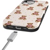 image:imageCasely iPhone 15 Case  Cuddle Up  Teddy Bear  Bold Protective Design  MagSafe Compatible Design