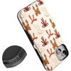 image:imageCasely iPhone 15 Case  Fall Girlie  Pumpkin Spice Bows  Bold Protective Design  MagSafe Compatible Design
