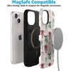 image:imageCasely iPhone 15 Case  Festive Girlie  Holiday Bows  Bold Protective Design  MagSafe Compatible Design