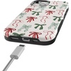 image:imageCasely iPhone 15 Case  Festive Girlie  Holiday Bows  Bold Protective Design  MagSafe Compatible Design
