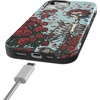 image:imageCasely iPhone 15 Case  Forever Grateful  Grateful Dead Skeleton Floral  Bold Protective Design  Compatible with MagSafe