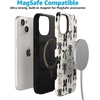 image:imageCasely iPhone 15 Case  Goth Girlie  Black Bows  Bold Protective Design  Compatible with MagSafe