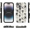 image:imageCasely iPhone 15 Case  Goth Girlie  Black Bows  Bold Protective Design  Compatible with MagSafe