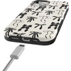 image:imageCasely iPhone 15 Case  Goth Girlie  Black Bows  Bold Protective Design  Compatible with MagSafe