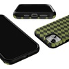 image:imageCasely iPhone 15 Case  Harlequin Wicked Diamond  Black and Green  Bold Protective Design  MagSafe Compatible Design