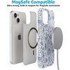 image:imageCasely iPhone 15 Case  Hop amp Bloom  Bunny Toile  Compatible with MagSafe  Classic Ultra Slim Design