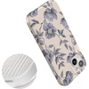 image:imageCasely iPhone 15 Case  Ink amp Iris  Vintage Floral  Compatible with MagSafe  Classic Ultra Slim Design