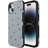 image:imageCasely iPhone 15 Case  Love Lines  Blue Stripes  Bold Protective Design  MagSafe Compatible Design