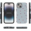 image:imageCasely iPhone 15 Case  Love Lines  Blue Stripes  Bold Protective Design  MagSafe Compatible Design