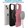 image:imageCasely iPhone 15 Case  Love Locks  Pink Hearts  Bold Protective Design  MagSafe Compatible Design