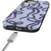 image:imageCasely iPhone 15 Case  Love Me Knot  Blue Bow  Bold Protective Design  MagSafe Compatible Design