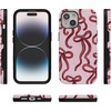image:imageCasely iPhone 15 Case  Love Me Knot  Mauve Bow  Bold Protective Design  MagSafe Compatible Design