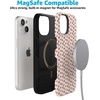 image:imageCasely iPhone 15 Case  Lovebug  Mauve Hearts  Bold Protective Design  MagSafe Compatible Design