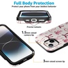 image:imageCasely iPhone 15 Case  Lover Girlie  Pink Bows  Bold Protective Design  Compatible with MagSafe