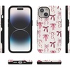 image:imageCasely iPhone 15 Case  Lover Girlie  Pink Bows  Bold Protective Design  Compatible with MagSafe
