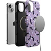 image:imageCasely iPhone 15 Case  Midnight Flight  Celestial Bats  Bold Protective Design  MagSafe Compatible Design