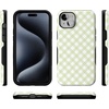 image:imageCasely iPhone 15 Case  Mint Lattice  Sunday Best  Bold Protective Design  Compatible with MagSafe